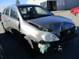 2004 TOYOTA MATRIX GRAY 1.8L MT Z15126